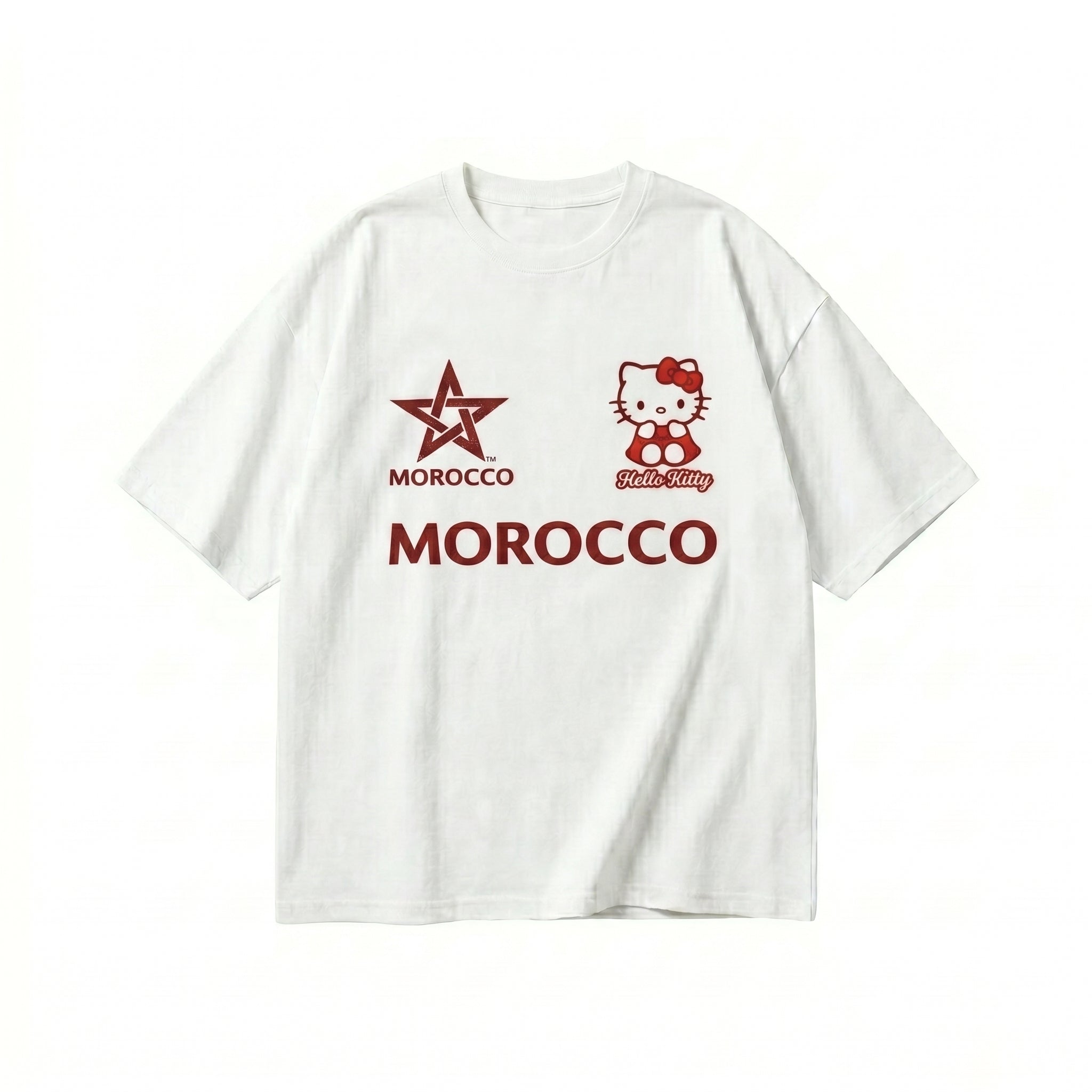 White T-shirt Dima Maghrib