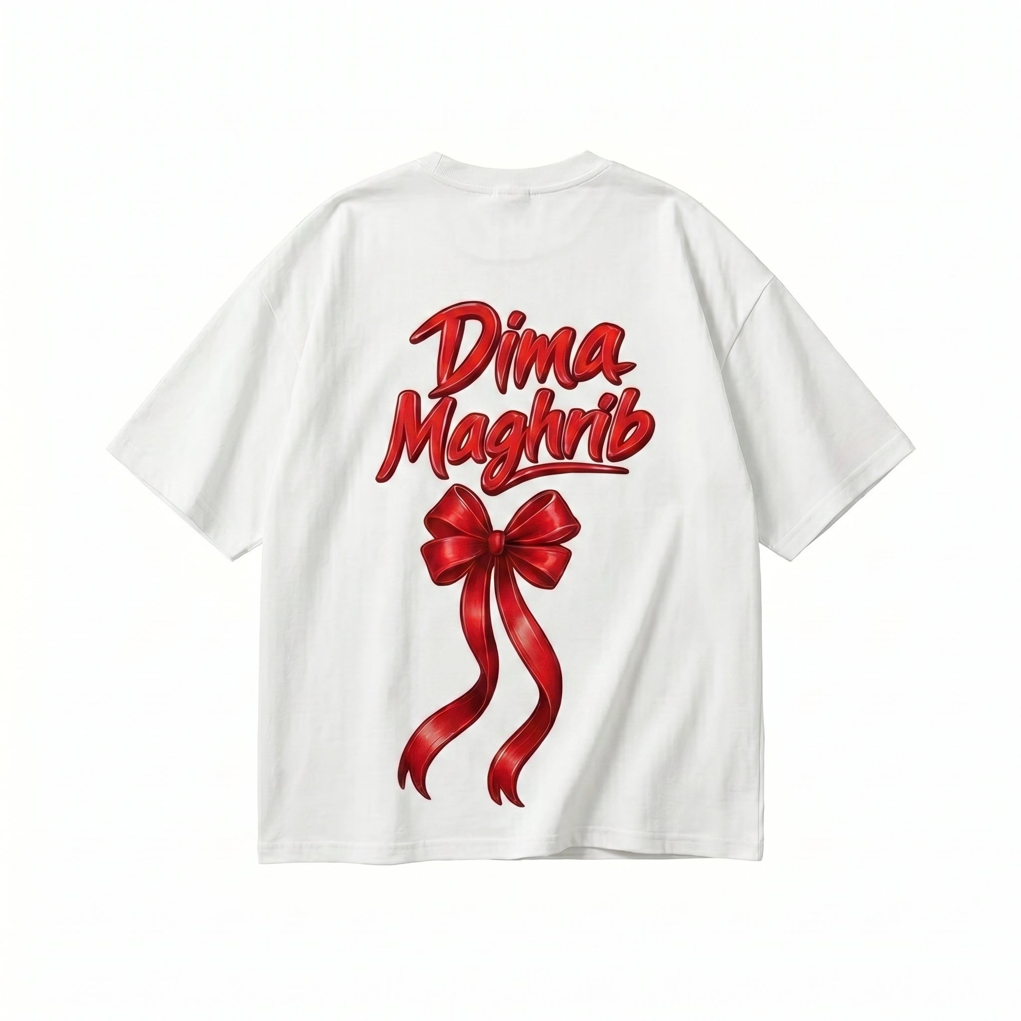 White T-shirt Dima Maghrib