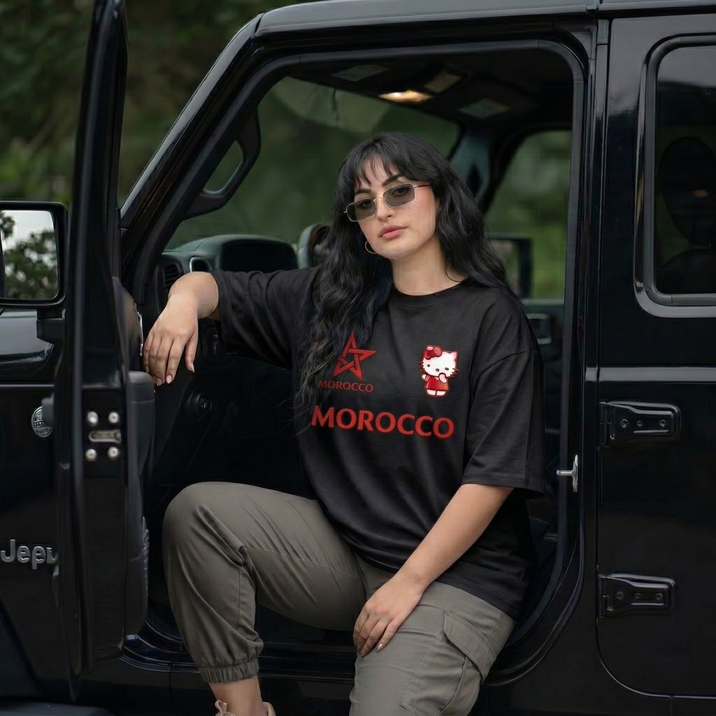 Black T-shirt Dima Maghrib