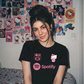 Hello Kitty Barcelone T-Shirt Black