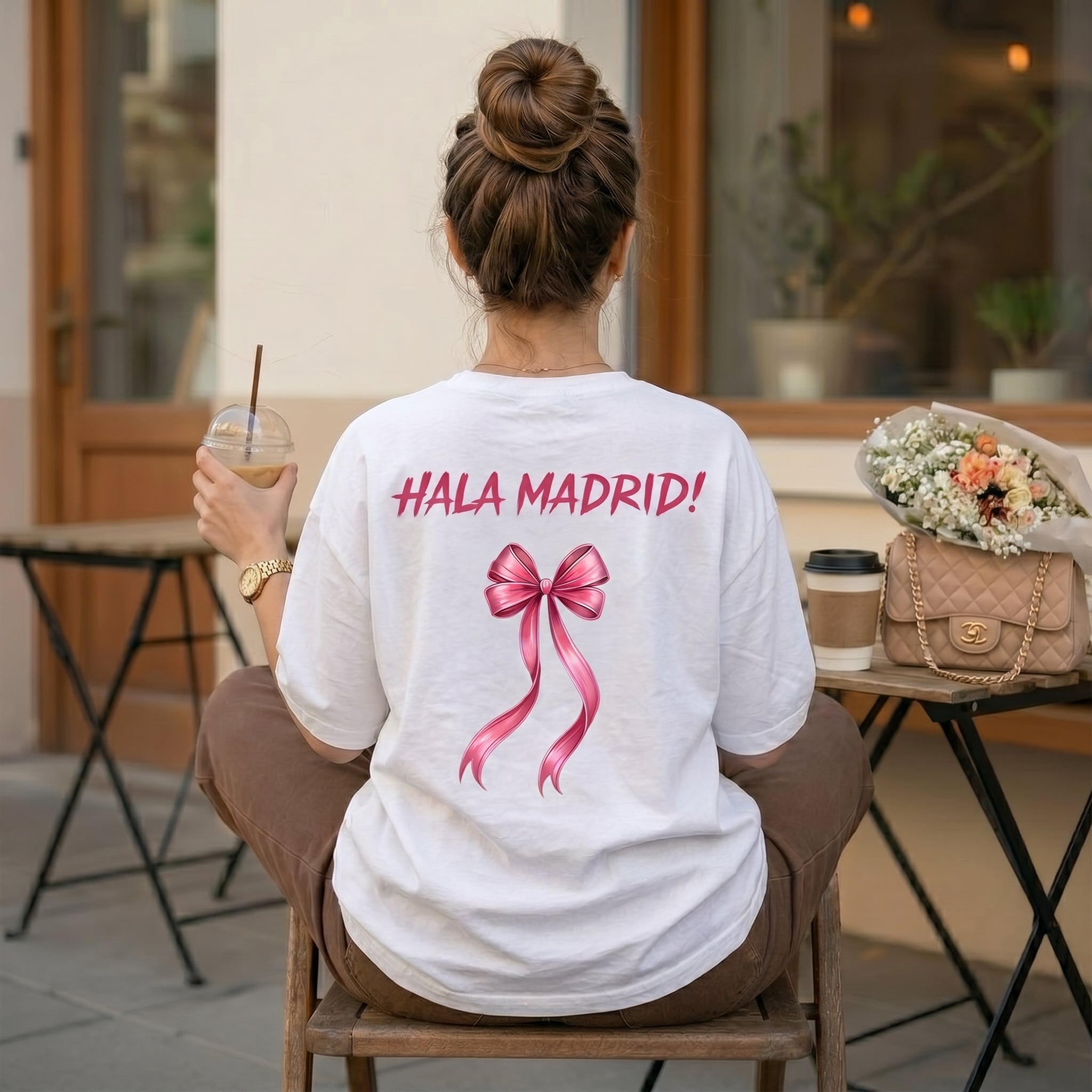 Hello Kitty Real Madrid T-Shirt White
