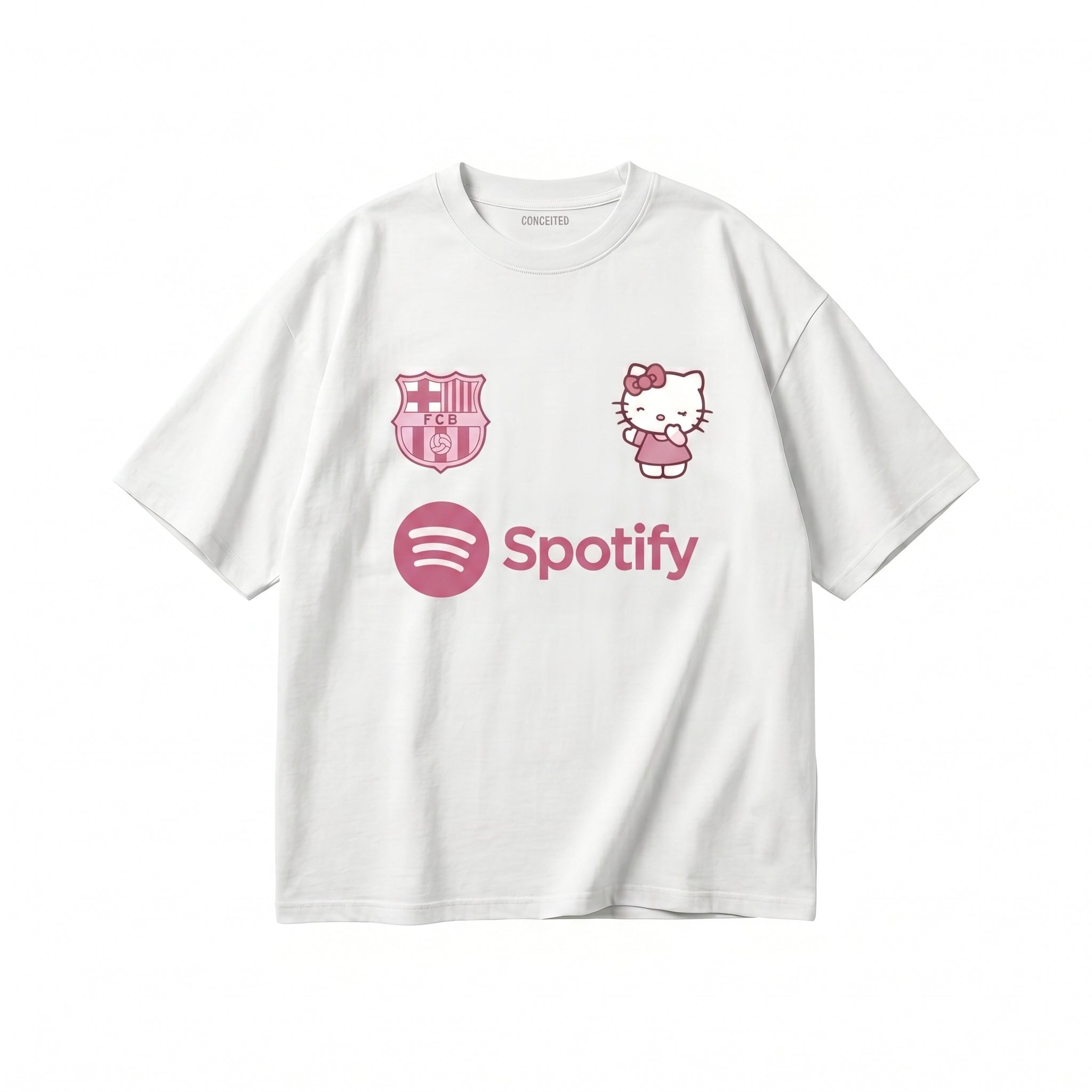 Hello Kitty Barcelone T-Shirt White